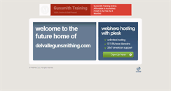 Desktop Screenshot of delvallegunsmithing.com