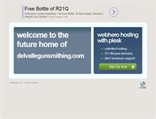 Tablet Screenshot of delvallegunsmithing.com